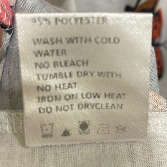 Pat Pat size XL casual black top white butterfly skirt multi color casual dress - Picture 10 of 10